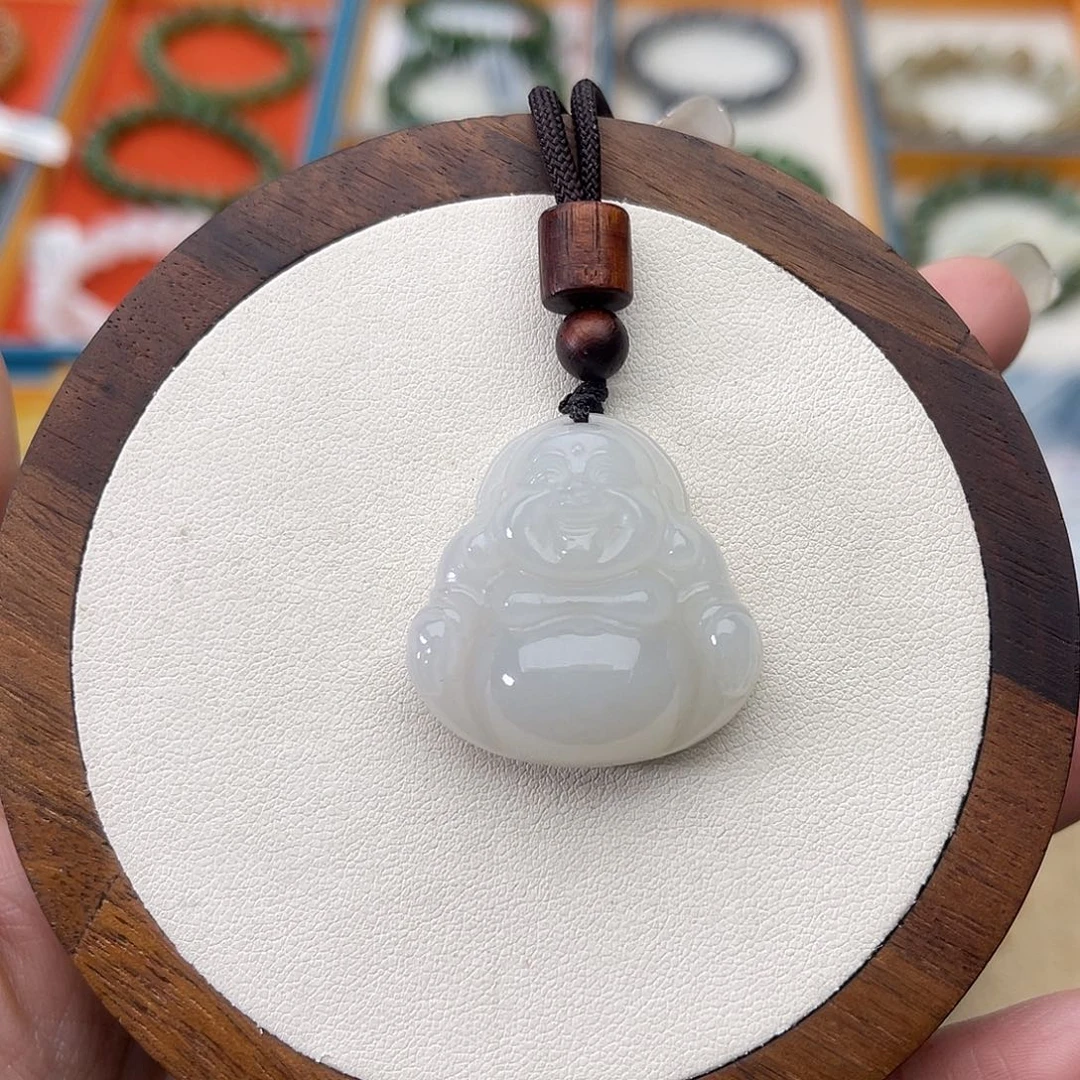 和田玉未镶嵌吊坠(不含链)Z37卡30