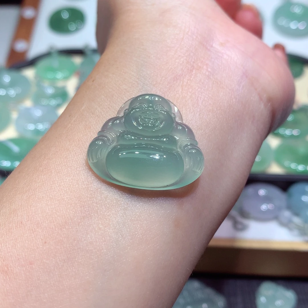 翡翠未镶嵌颈饰28