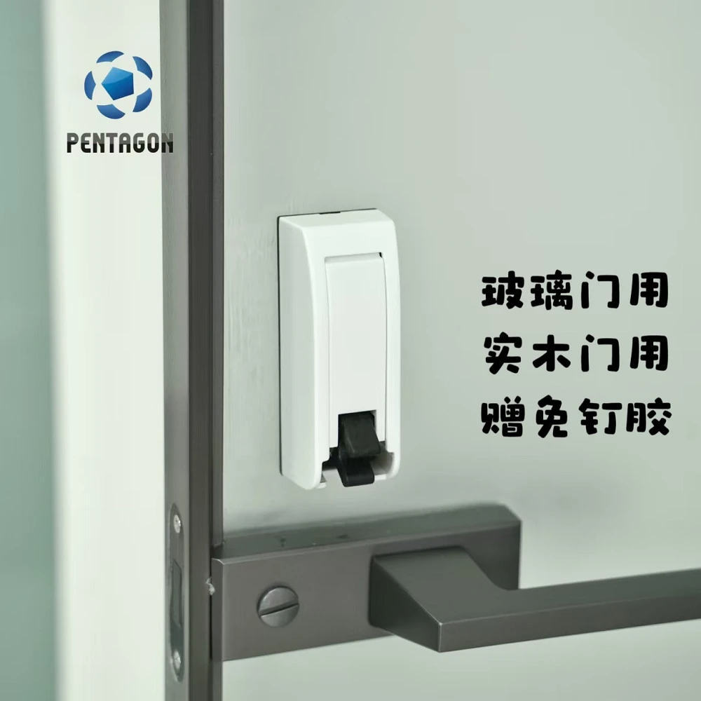 直播间玻璃门门吸 质保2年！ 免打孔静音专用液压缓冲防风防撞