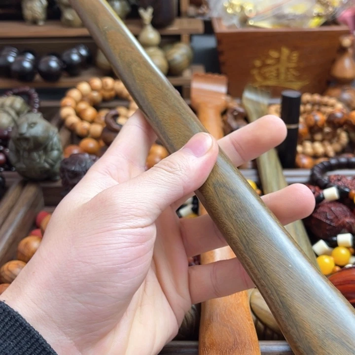 大叶紫檀（黑酸枝木类）绿檀木痒痒挠