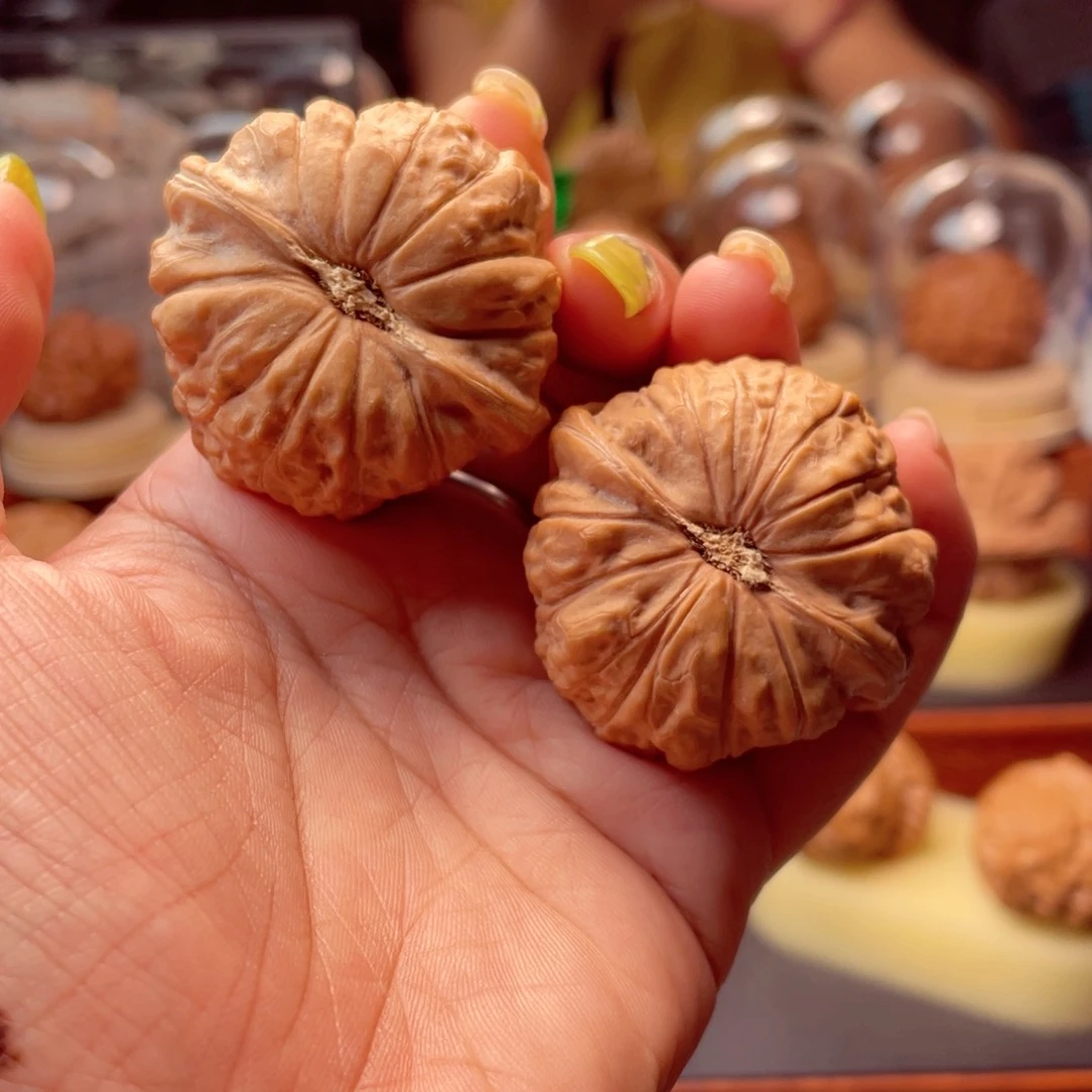 【闪购商品】文玩核桃把件油*.南瓜墩41