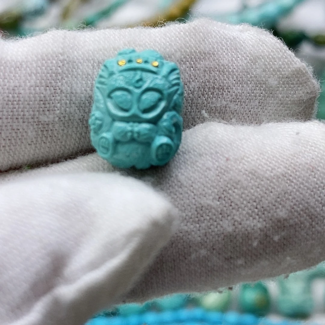 绿松石珠宝奇石未镶嵌