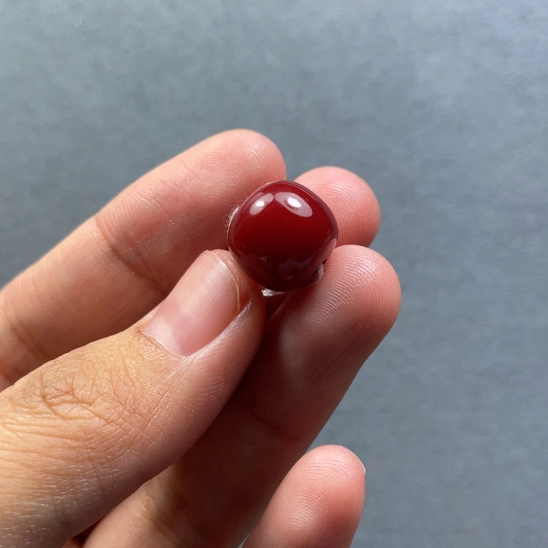 大***8南红玛瑙未镶嵌配饰11.6mm