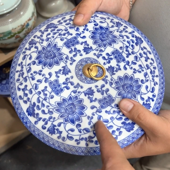 瑕疵福利品陶瓷茶叶罐