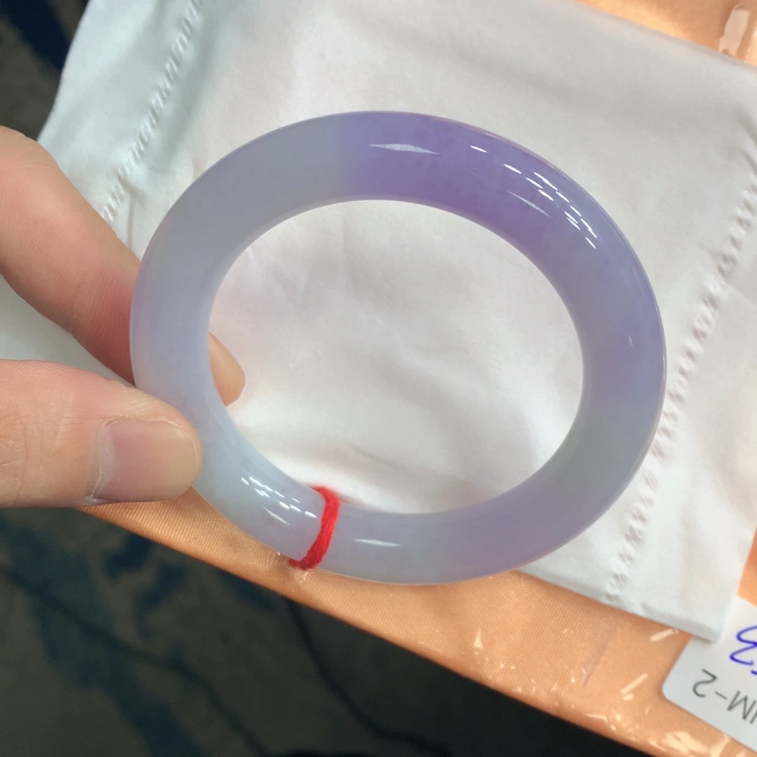 翡翠未镶嵌手镯（圆镯）翡翠
