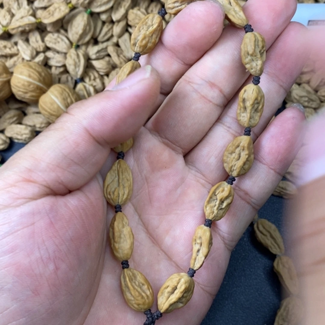 核桃文玩木质核桃手串