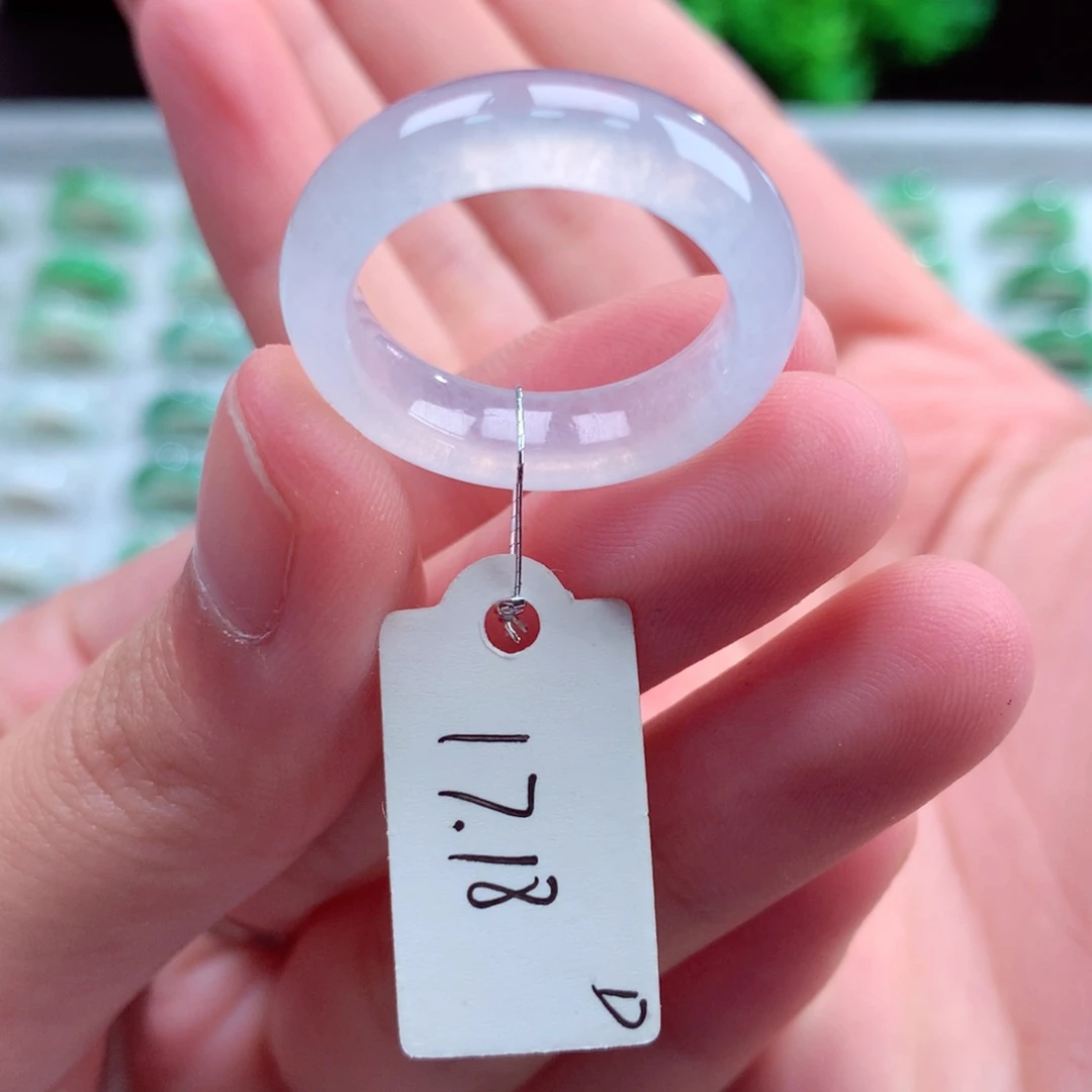 未镶嵌戒指翡翠天然