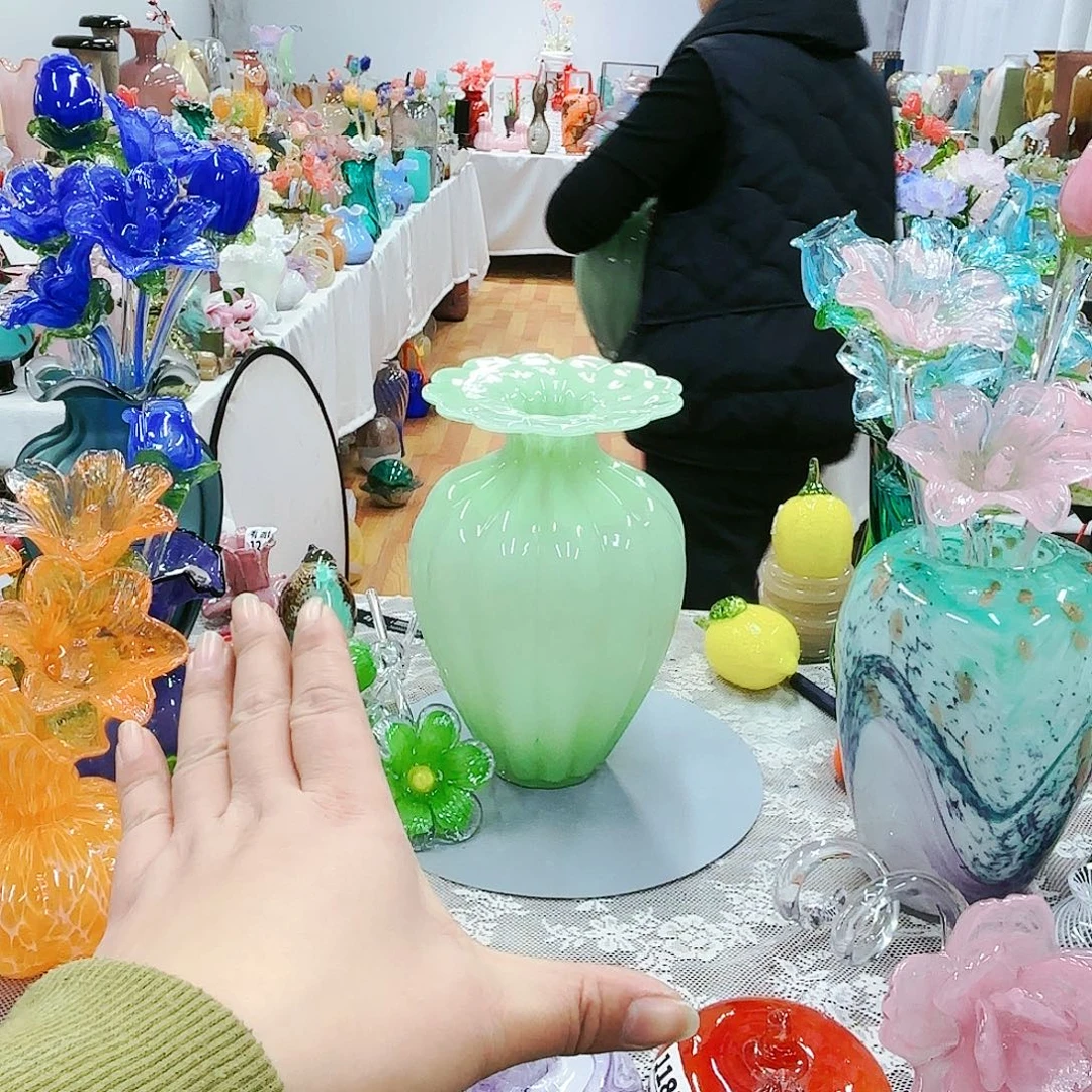 随***安福利不退不换琉璃花瓶花器艺术品