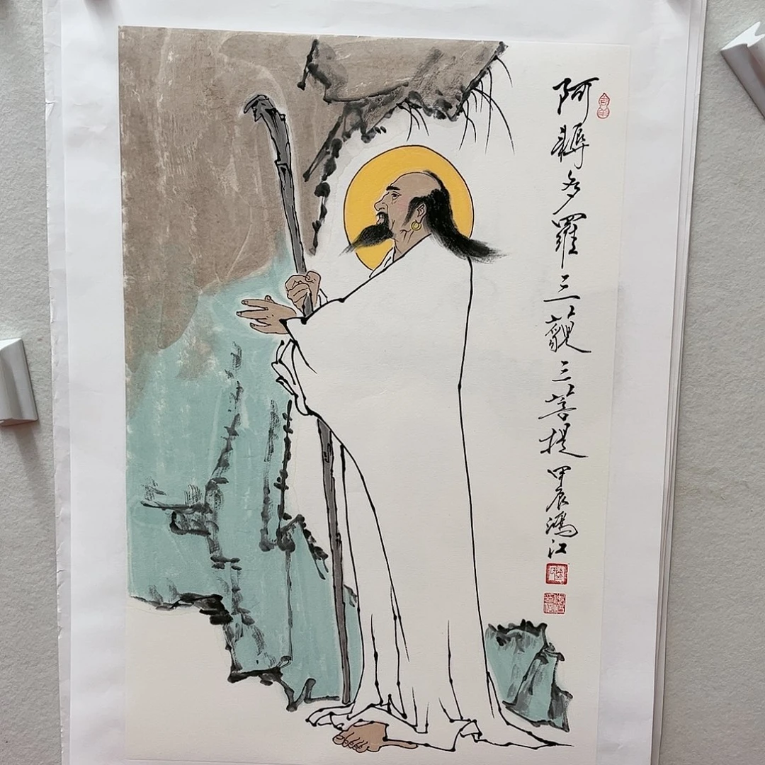 国画陈鸿江老师作品