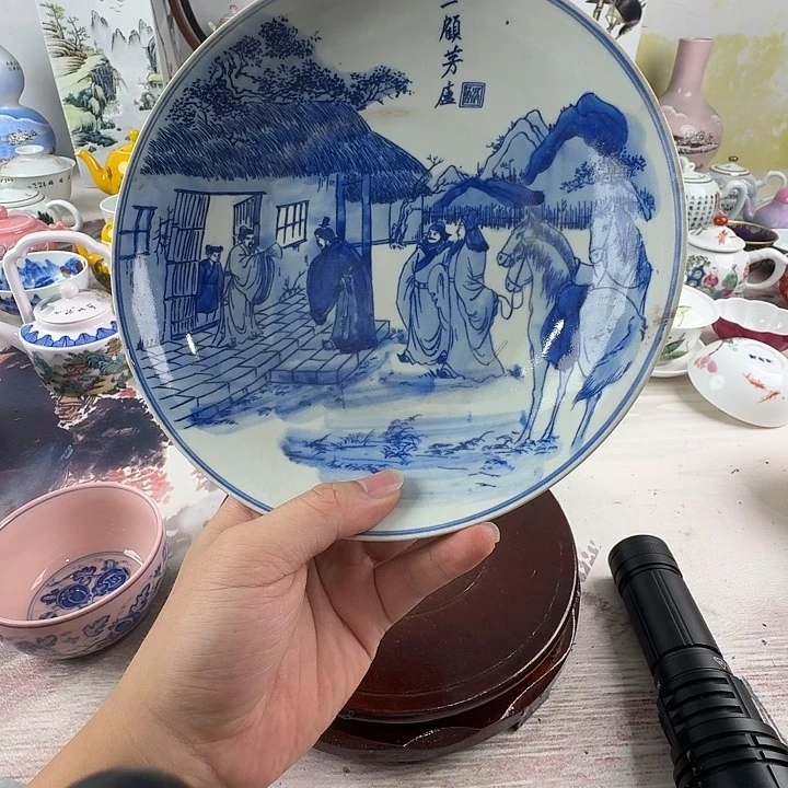 摆件景德镇陶瓷老厂瓷12