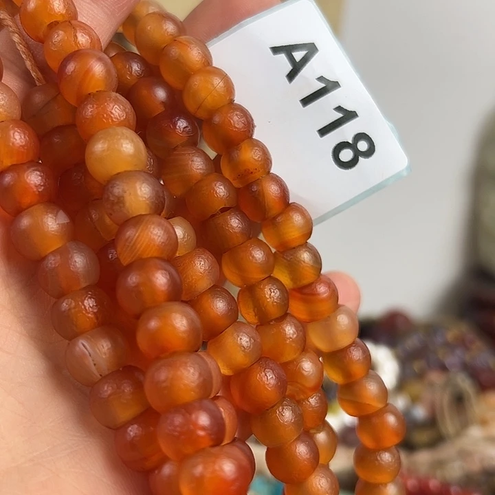 七***月玛瑙/玉髓颈饰未镶嵌