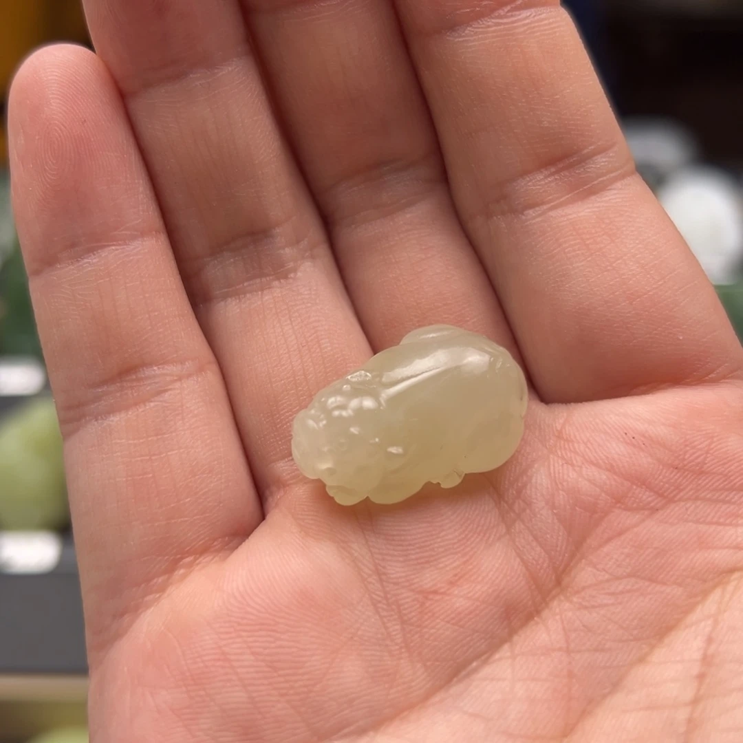 s***g和田玉未镶嵌挂件