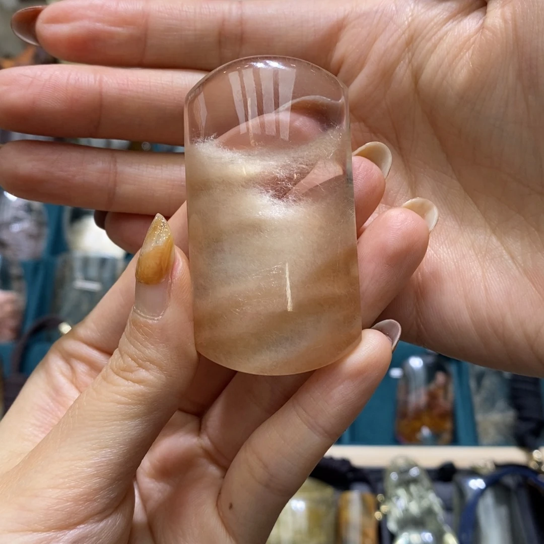 水晶颈饰未镶嵌屿***麓水晶