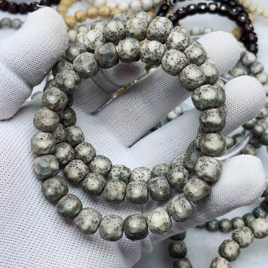 星月菩提手串10糯冰无相