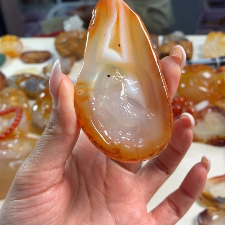 玛瑙/玉髓未镶嵌吊坠(不含链)