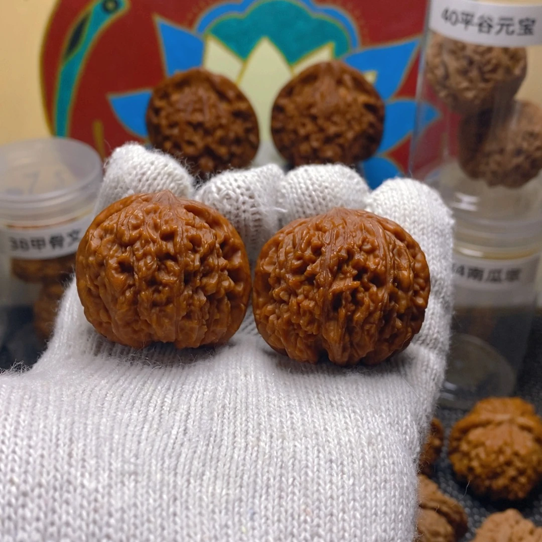 核桃41尺137狮子头文玩核桃