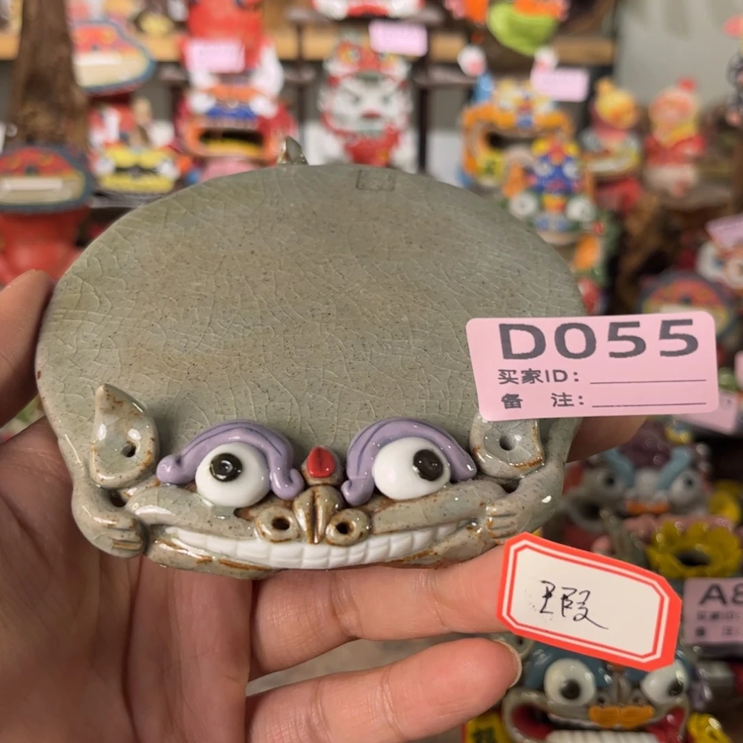 泥塑纯手工茶宠摆件