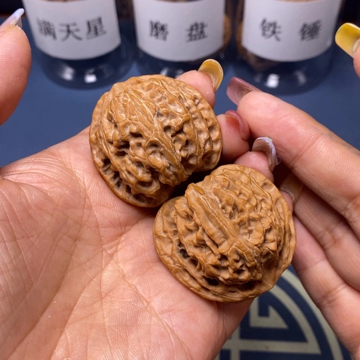 文玩核桃把件39苹果