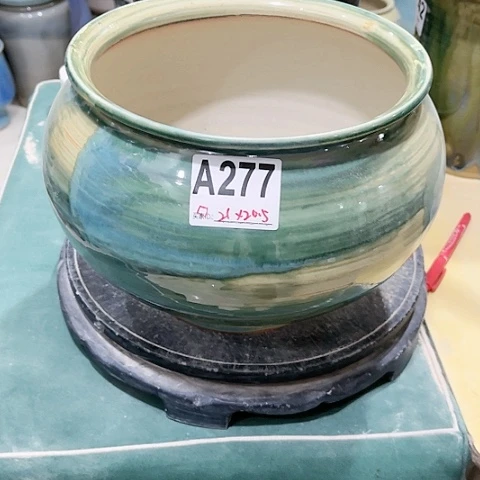 红陶景德镇陶瓷花盆手工