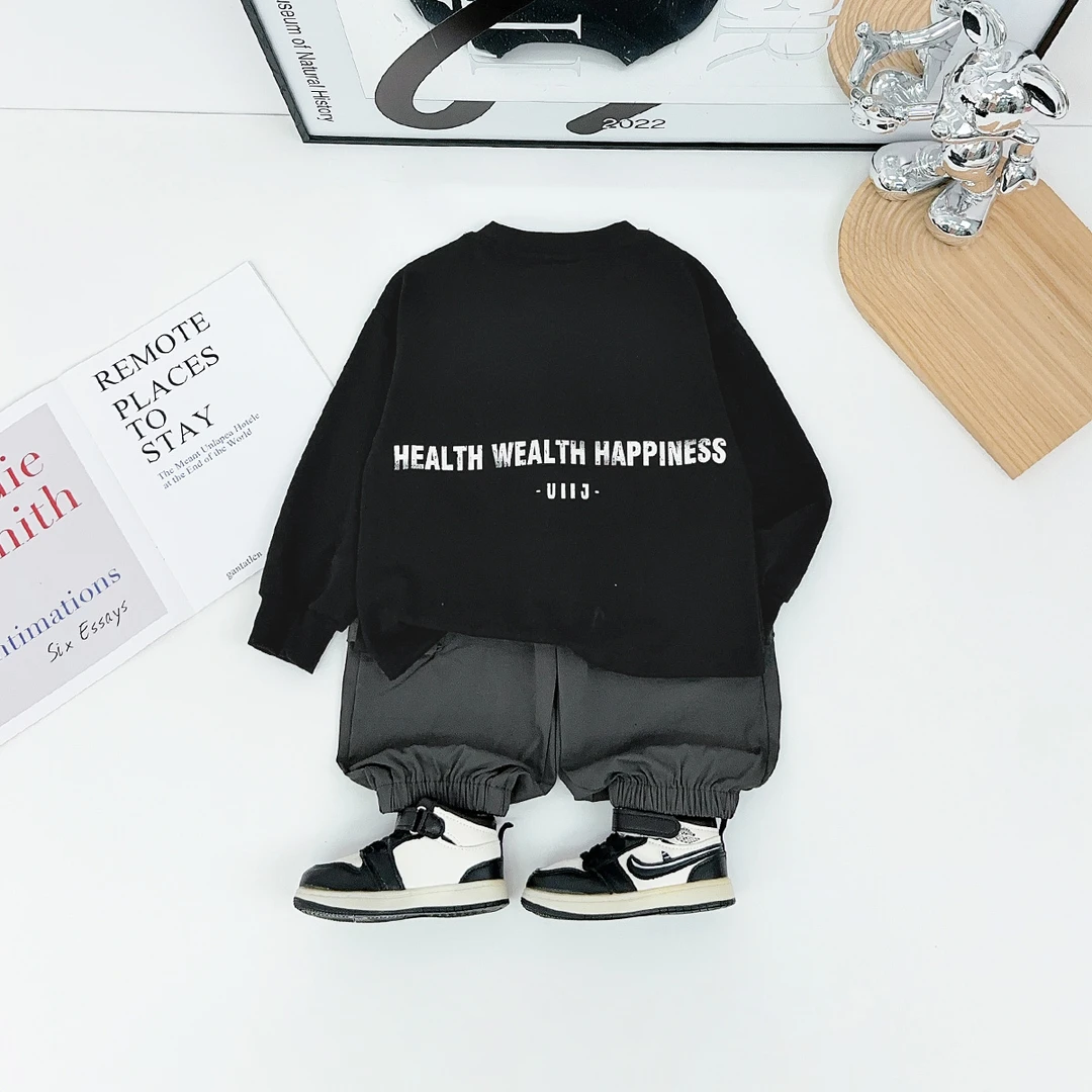 儿童打底衫男童T恤冬款2025秋新款秋冬装 UTT65615 悠悠童话童装