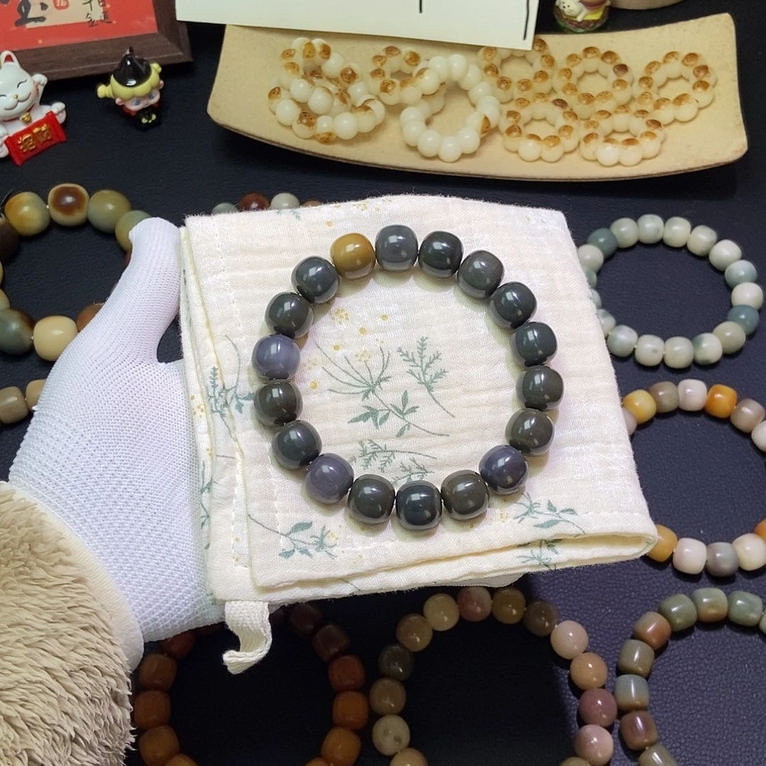 菩提根/象牙果吊坠卡14干磨微瑕756