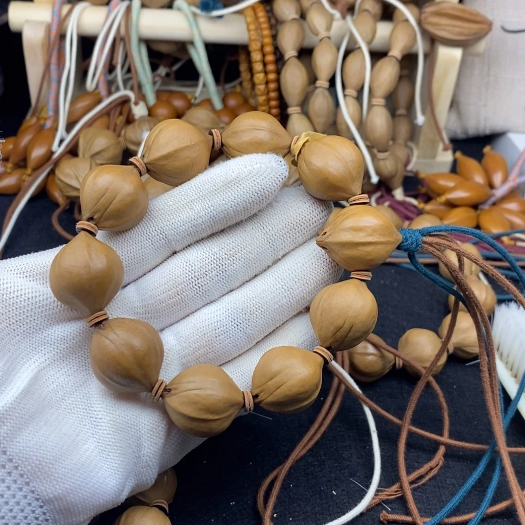 橄榄核手串/手链2125大蒜头三花10颗