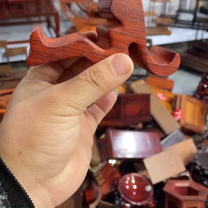 香榧木红木底座工艺品