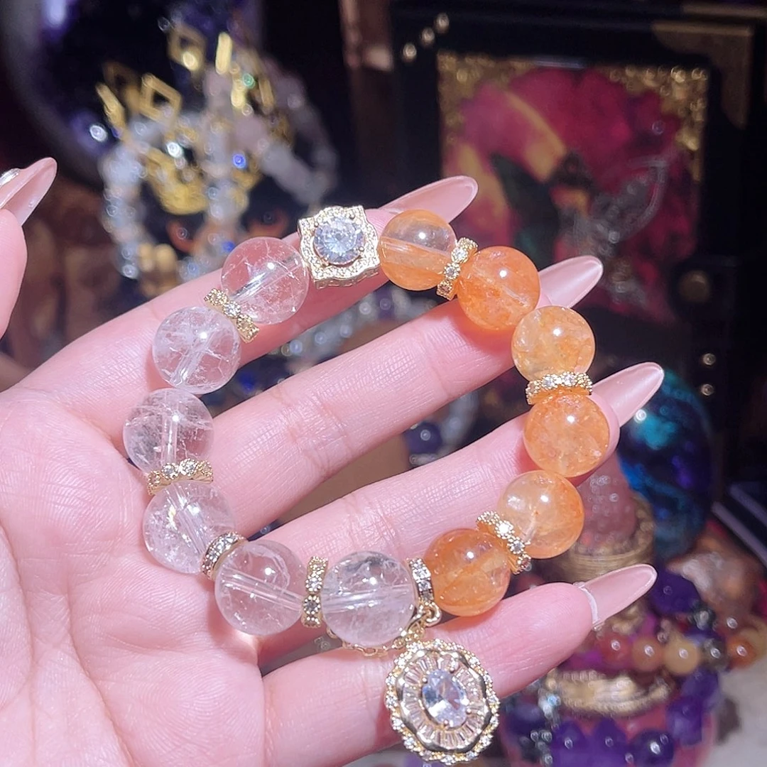 水晶手链未镶嵌天然