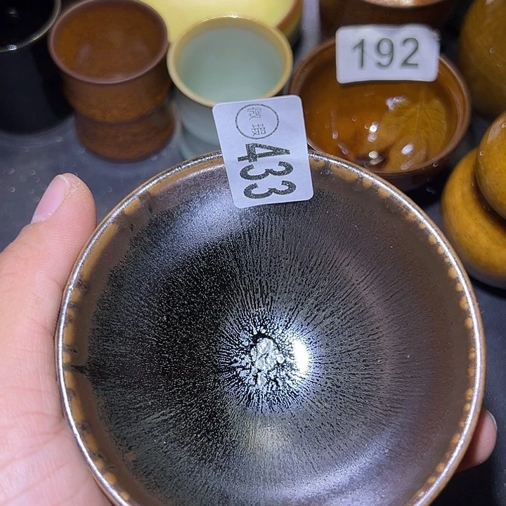 茶盏建盏建盏瑕疵