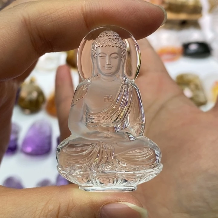 水晶颈饰未镶嵌周*健定制