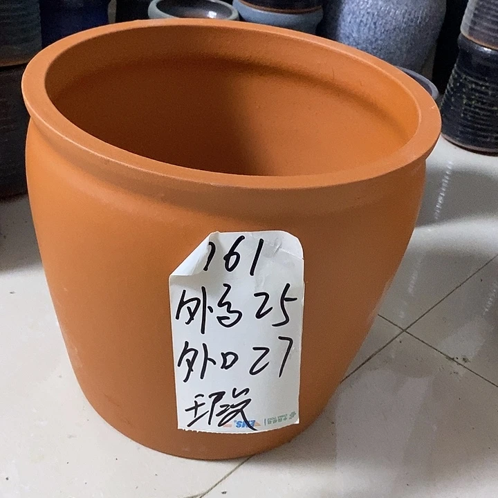 粗陶红陶绿植花盆761