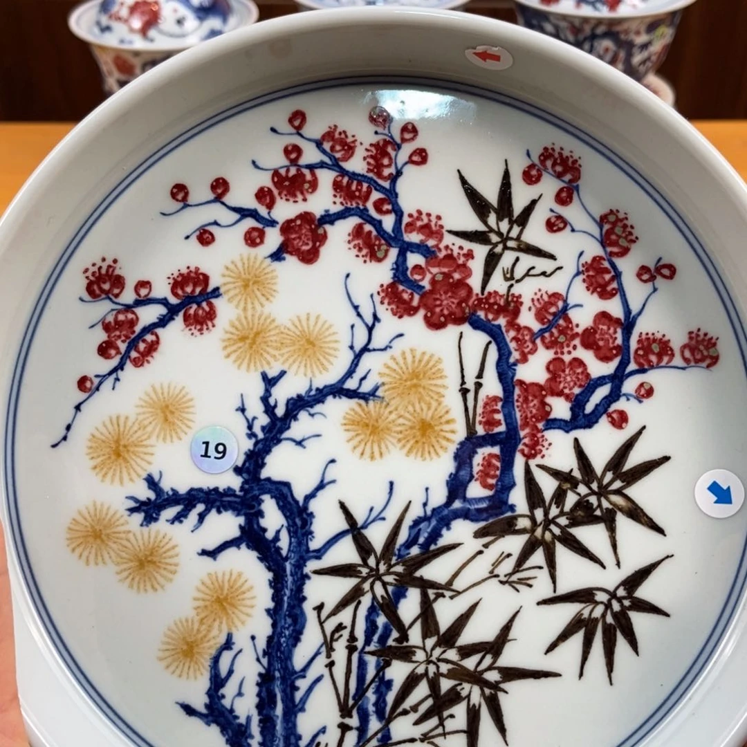 手绘现代茶具非古董