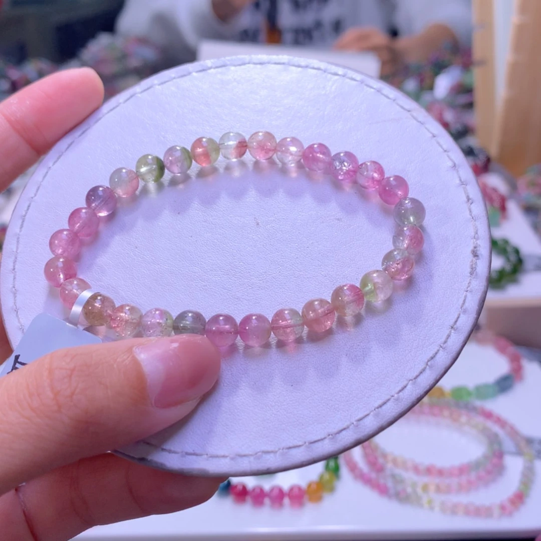 【闪购商品】未镶嵌手串碧玺6.3mm左右