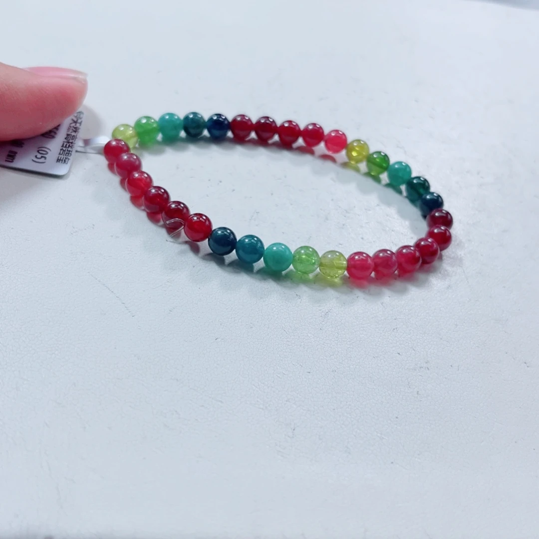 未镶嵌手链碧玺碧玺