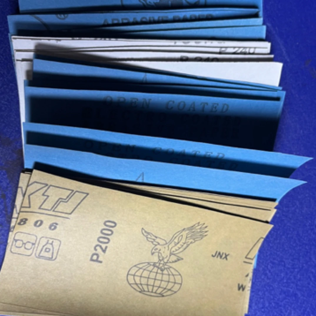 打磨砂纸套装，文玩儿抛光打磨