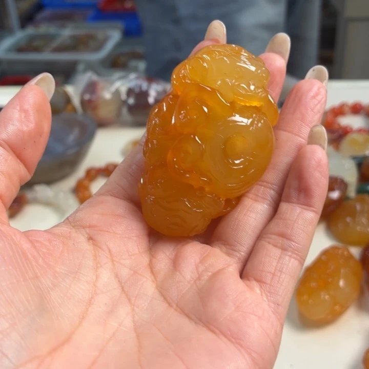 玛瑙/玉髓吊坠(不含链)未镶嵌