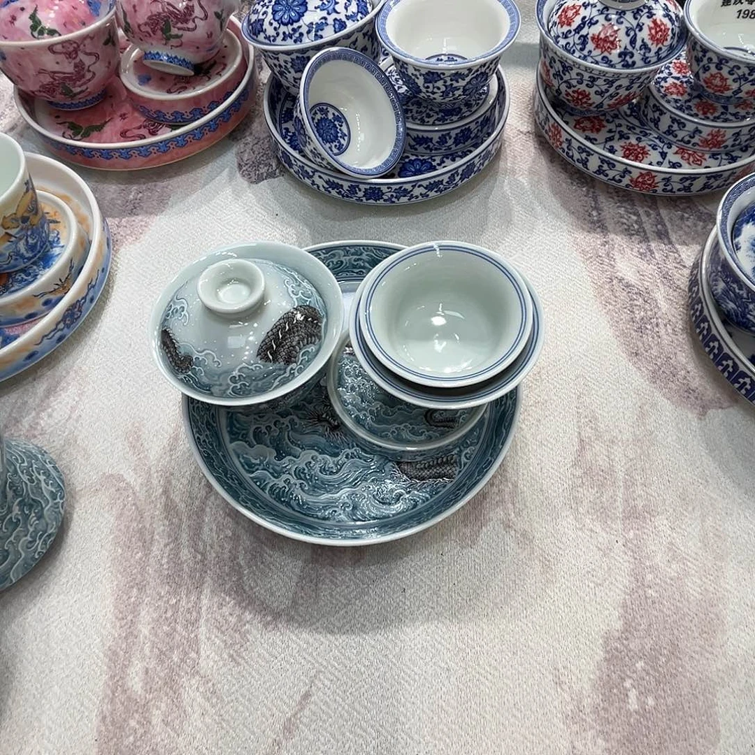 五件套加一小压手加礼盒