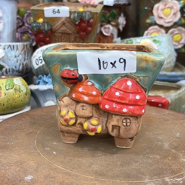 红陶粗陶多肉花盆