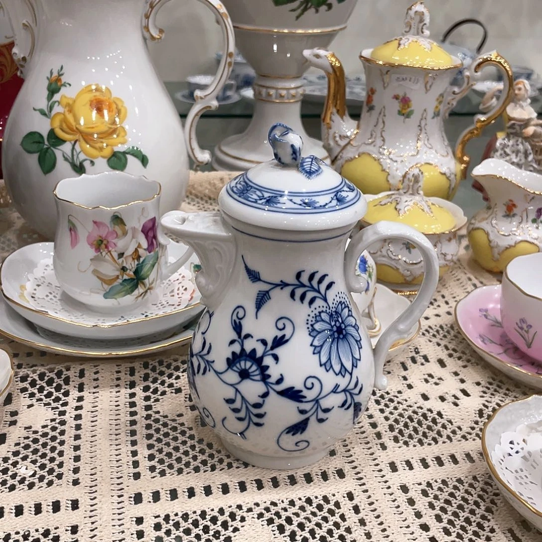 摆件中古一等蓝洋葱