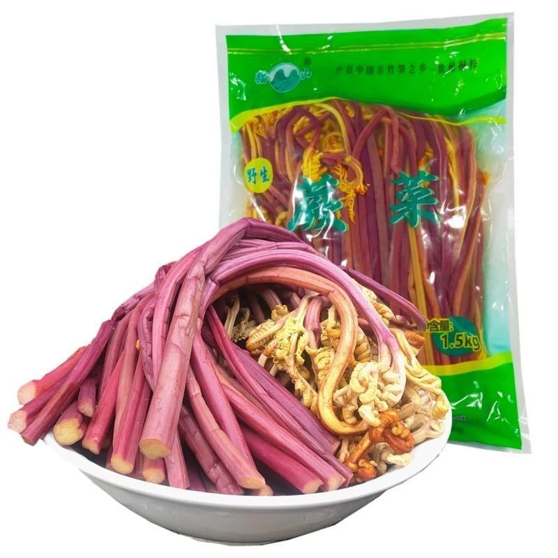 贵州特产野生新鲜蕨菜龙爪菜泡菜腌菜凉拌菜炒菜餐饮