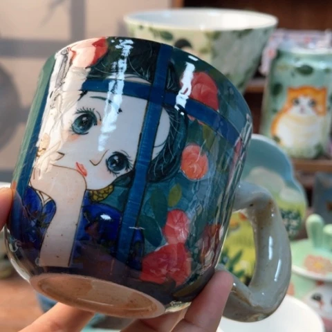 炉景德镇釉下釉下手绘陶瓷