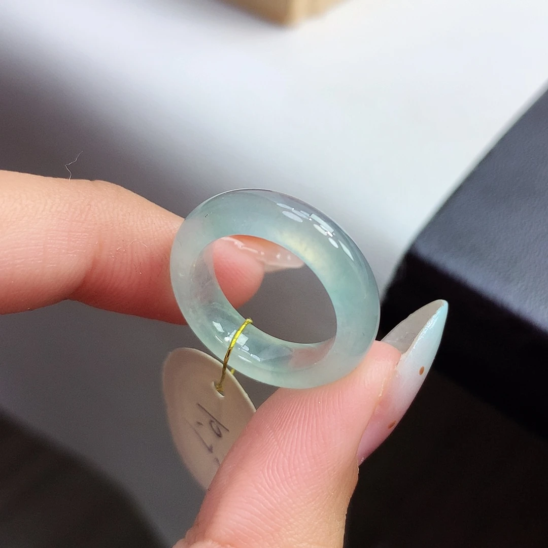 未镶嵌戒指翡翠9圈