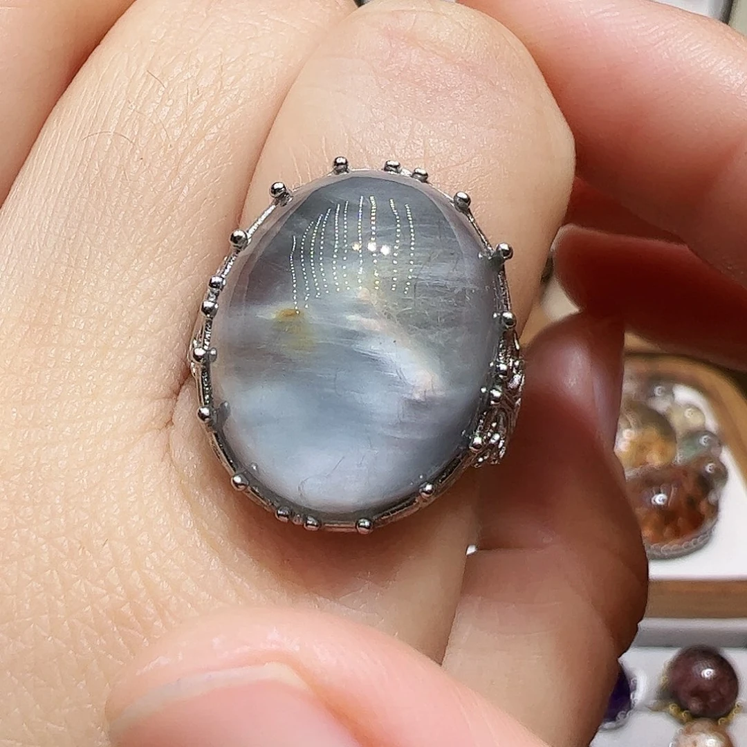 水晶银S925镶嵌珠宝半成品