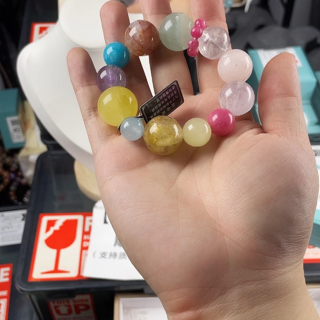 银S925镶嵌手链水晶