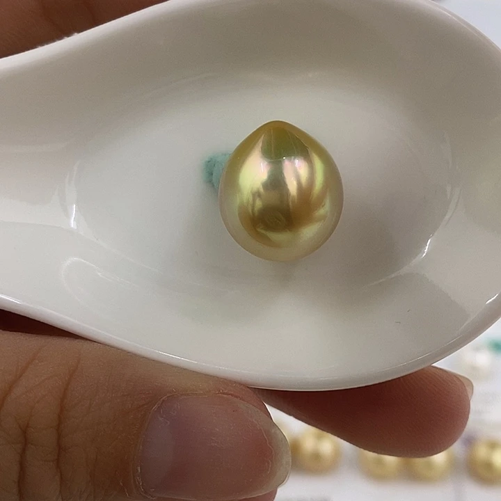 定制海水珍珠未镶嵌裸珠13.7mm