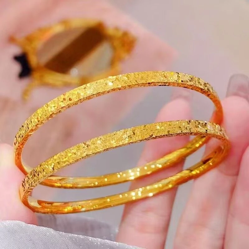 合金手镯 合金手镯饰品镯子【碎冰冰手镯】轻奢时尚2025新款手环