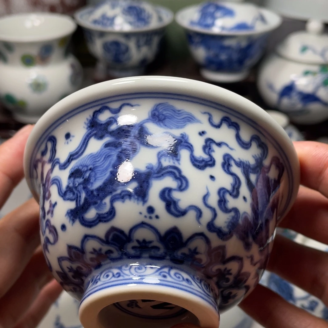 杯子景德镇陶瓷现代手工陶瓷茶具