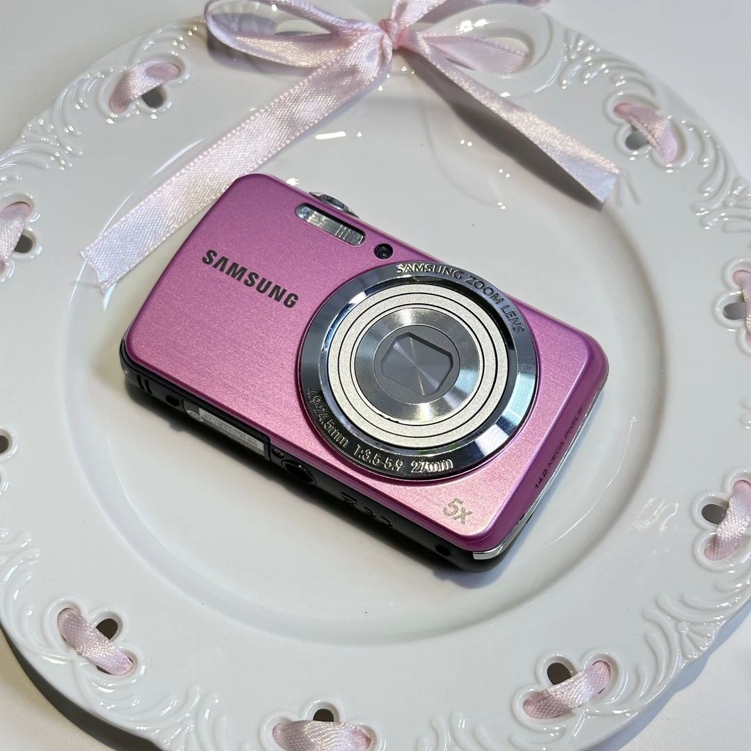 9新 Samsung/三星 pl20中文1420w像素5倍变焦网红CCD相机学生