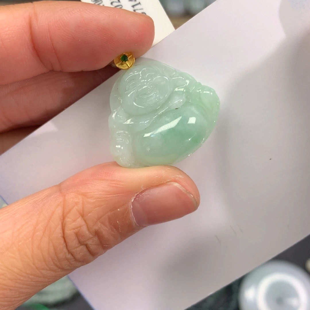 翡翠未镶嵌颈饰纯天然a货翡翠