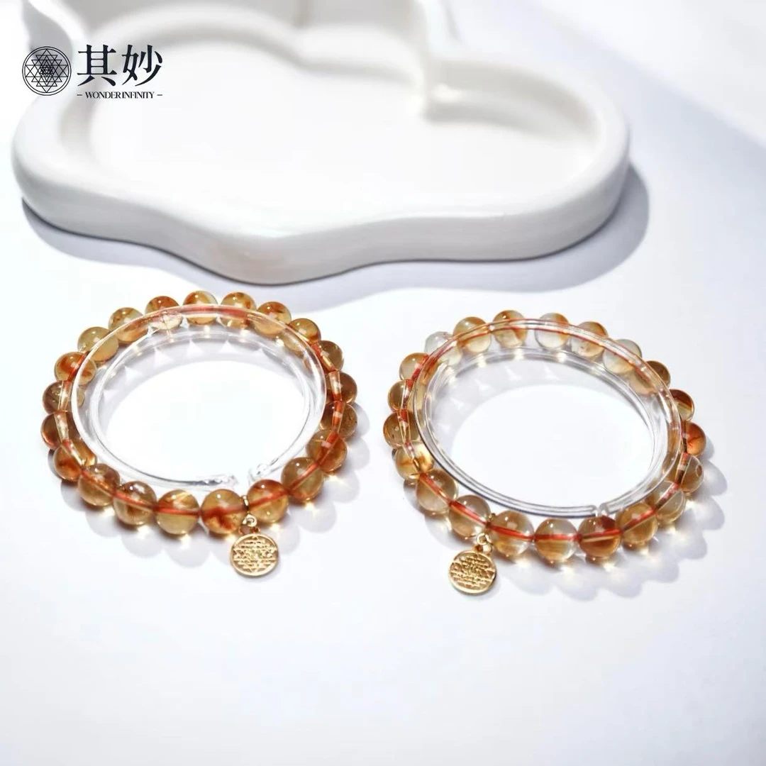 暴富｜巴西老矿黄手串多样性发一